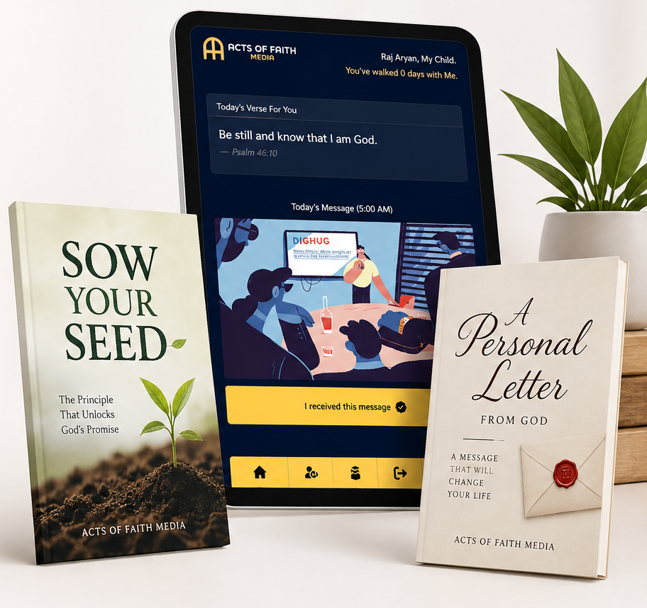 Acts of Faith Media digital books and Walk With God membership